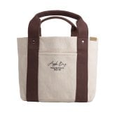 APPLEBAG アップルバッグ ミニトートバッグ レディース ミニバッグ ランチバッグ 3つ仕切り 帆布 キャンバス ママバッグ マザーズバッグ 整理整頓 通勤 通学 おしゃれ かわいい 母の日 ギフト ラッピング