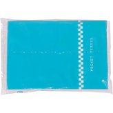 【直送】ポケットティッシュ 8W 8組 16枚入り [26-0577-023] PT-RR08CM01 携帯ティッシュ パルプ100％ 衛生用品 景品 粗品 プチギフト ギフト