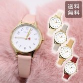 腕時計 JN020 クイン ハート 定形外 送料無料 フィールドワーク 革ベルト レディース 時計 アナログ シンプル 小さめ