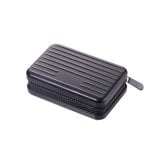 TROIKA トロイカ カードケース トランク型 スーツケース 蛇腹 RFID対応 20枚収納 財布 クレジットカードケース 不正防止機能 旅行 ウォレット コンパクト スタイリッシュ ブラック ブルー レッド シルバー 高級 高品質 ギフト プレゼント メンズ レディース 記念 誕生日