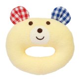 ミキハウスホットビスケッツ  ガーゼバスタオル&ラトルセット＜BOX付き＞ギフトラッピング　出産祝い　誕生日　お祝い　入園祝い　キッズ服　ベビー服