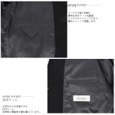 チェスターコート メンズ カシミヤブレンド ウール 混 ロング丈 ブラック 軽くて暖かい  男性用 冠婚葬祭 通勤 ビジネス フォーマル コート[Merfirge] (mca3121)