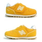 ニューバランス new balance 373 スニーカー 子供靴 ベビー シューズ 運動靴 靴 出産祝い 女の子 NB I373 7F9 W イエロー 運動会 通園 遠足