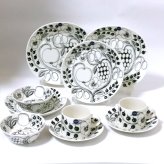 アラビアARABIA　ブラックパラティッシ 　ダイニングセット10ピース【北欧ブランド食器】【御結婚御祝・内祝・新築御祝・還暦御祝・御礼・寿・ギフト包装可能】