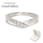 pt900 プラチナV字リング【刻印無料】結婚指輪 マリッジリング プラチナ900 ダイヤモンド 天然石 4月 誕生石 ペアリング ペア V字型 レディース ペア マリッジ 結婚 結婚式 誕生日 プレゼント ギフト包装 彫金 ハンドメイド 手作り 箱入り Grand Galleria グランドガレリア