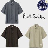 【無料ラッピング】 ポールスミス Paul Smith シャツ Cropped Logo ソリッド 半袖シャツ カジュアルシャツブランド 正規品 新品 ギフト プレゼント 人気 おすすめ 誕生日 記念日 クリスマス 送料無料 psm522389