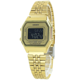 箱なし カシオ 腕時計 レディース CASIO ゴールド デジタル レトロ 小さめ メタル ストップウォッチ アラーム LEDライト 海外モデル 逆輸入 ヴィンテージ シンプル 上品 通勤 通学 誕生日 プレゼント ギフト 成人 卒業 入学