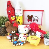 サンリオ ハローキティ ×くまのがっこう マスコット ぬいぐるみ Sanrio