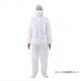 不織布 つなぎ服 LLサイズ エース 小野商事 WS6800 作業着 作業服 防塵 塗装 清掃 現場用 使い捨て 軽作業 汚れ防止 衛生管理 保護服 プロ仕様