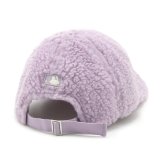 エムエルビーコリア MLB Korea ボア/フリース キャップ 帽子 ロサンゼルス ドジャース 3ACPFDI16 07LDL メンズ レディース ユニセックス ラベンダー 海外正規品