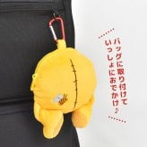 くまのプーさん スティッチ カラビナ付き ぬいぐるみ ファスナーマスコット ポーチ ディズニー キャラクター プーさん エンジェル 小物入れ ミニポーチ マスコットポーチ ぬいぐるみポーチ キーホルダー 小銭入れ イヤホンケース かわいい 学生 女子 通学 通勤 プレゼント