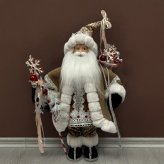 ヨーロピアンスタイルサンタクロース 高さ46cm クリスマス グッズ オーナメント ノエル 人形 ドール 北欧 置物