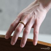 ステンレス 福リング 色んな字体 文字 刻印 甲丸リング ゴールド 指輪 プチプラ 高見え ユニーク 縁起 レディース 女性 金属アレルギー対応