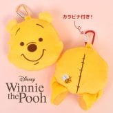 くまのプーさん スティッチ カラビナ付き ぬいぐるみ ファスナーマスコット ポーチ ディズニー キャラクター プーさん エンジェル 小物入れ ミニポーチ マスコットポーチ ぬいぐるみポーチ キーホルダー 小銭入れ イヤホンケース かわいい 学生 女子 通学 通勤 プレゼント