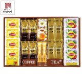 ネスカフェ リプトン はちみつ 詰合せ ティーギフトセット 計20点入 コーヒー 紅茶 カフェラテ セット 純粋はちみつ【北海道・沖縄県・離島 配送不可】
