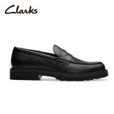 クラークス メンズ ローファー 本革 ブラック レザー 軽量 クラシック ベーシック EXTRALIGHT ペニーローファーClarks Berwick Lo 26183727