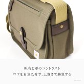 日本製 オーガニックコットン メンズ 帆布 ショルダーバッグ 軽い 小さめ 夏 ショルダー 小さい コットン バッグ 軽量 シンプル ミニ ショルダー バッグ 斜めがけ バッグ ネイビー バッグ キャメル ブラウン カーキ キャンバス バッグ 男性 30代 40代 50代 ショルダーポーチ 豊岡鞄
