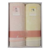 泉州逸品 二重織 麻混五重織 ガーゼケット ギフトセット 2種 計2枚入 寝具 日本製 肌掛け寝具 綿 麻 絹 ガーゼ【北海道・沖縄県・離島 配送不可】