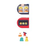 誕生日プレゼント Hola Toys オラトイズ 音がいっぱい 自分で走る しょうぼうしゃ 消防車 おもちゃ はたらく車 働く車 乗り物 はしご サイレン 音が鳴る 音楽 ごっこ遊び 消防士ごっこ レスキュー 人形付き 知育玩具 1歳半 18カ月 2歳 3歳 男の子 女の子 お祝い ギフト
