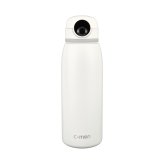 シーモン 水筒 指紋センサー付き真空断熱ボトル c-mon 1000ml 1L 保冷 保温 大きめ 指紋認証付き水筒 指紋ロック スポーツドリンク対応 水筒 ボトル 直飲み スポーツ 部活 ジム 学校 オフィス 異物混入 ドーピング 誤飲防止 いたずら防犯 対策 安心 安全 充電式 CM03-1000