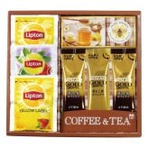 ネスカフェ リプトン はちみつ 詰合せ ティーギフトセット 計7点入 コーヒー 紅茶 カフェラテ セット 純粋はちみつ【北海道・沖縄県・離島 配送不可】