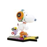 ロメロ ブリット Romero Britto ピーナッツ ブリット Peanuts Britto スヌーピー ローラースケート 置物 フィギュア 人形 6019026 インテリア