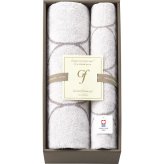 グランフランセN グランフランセヌーベル 今治タオル バス フェイスタオルセット [26-7525-037] GFN10701W ホワイト タオルセット 綿100% モダンデザイン お祝い 御祝 内祝 プレゼント ギフト お返し