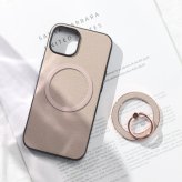 iphone17 ケース レザー リング付き iphone17Pro iphoneAir iphone17ProMAX 本革 マグセーフ対応 magsafe対応 17 air 17pro 17promax アイフォン17 アイフォン17promax スマホリング リング ホルダー スタンド スリム 山羊革 17プロ エアー 17プロマックス ベージュ 送料無料
