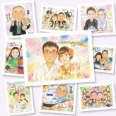 結婚式のギフトに、贈った瞬間の笑顔まで楽しみになる一枚。ラッピング対応で、贈り物として渡しやすい似顔絵です。 贈り物 ウェルカムボード 似顔絵 名入れ 手描き ギフト プレゼント 結婚式 婚礼 ウェディング ブライダル 記念 新婦 カップル 新郎 両親 名入れ 下書き確認 修正無料 似てる 喜ばれる かわいい そっくり 結婚式 ウェディング 一生もの 思い出 イラスト 披露宴 サプライズ