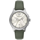 エンポリオアルマーニ EMPORIO ARMANI 腕時計 メンズ クロノグラフ レザー AR11801【2026 新作】