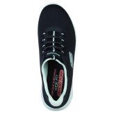 スケッチャーズ レディース スリッポン スニーカー 靴 サミッツ SKECHERS Summits 12980 軽量 ノーマル幅 ひもゴム メモリーフォームインソール