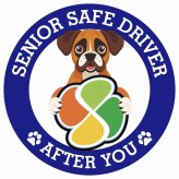 カーサイン 高齢者マーク SENIOR SAFE DRIVER ボクサー ステッカー シール 直径13cm 肉球 日本製 車