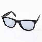 レイバン Ray-Ban サングラス 国内正規品 オリジナル ウェイファーラー 52サイズ ローブリッジフィット アジアンフィット ウェリントン スクエア型 男女兼用 メンズ レディース ライトグレー RB2140F 601S R5 52 22 150 1N 【スペシャルラッピング660円(別売り)】送別会 誕生日 お中元 結婚祝い 結婚式 高級 父の日 母の日 ホワイトデー