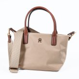 高品質ヨーロッパ輸入モデル トミーヒルフィガー TOMMY HILFIGER トートバッグ ミニトート ミニショルダー レディース POPETTE MINI クリーム AW0AW17709 ACC HORSERADISH 送別会 誕生日 結婚祝い 結婚式 彼氏 息子 夫 男性 名刺入れ 高級 父の日 母の日 即日発送