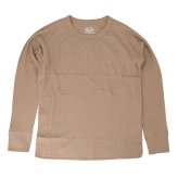 fruit of the loom ワッフル ルームウェア 通販 フルーツオブザルーム 81347600 パジャマ 部屋着 セットアップ 上下セット 長袖 ロングパンツ ナイトウェア ワンマイルウェア レディース サーマル 秋冬 リラックス おしゃれ 女子
