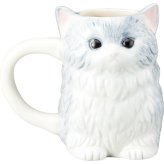 ダイカットマグ ねこ [26-0162-150] ＳＡＮ４２３６ １ プレミアムギフト 贈り物 お祝い 磁器 内祝い 出産内祝い 結婚内祝い 快気祝い 新築祝い お返し 贈り物 プレゼント ギフト