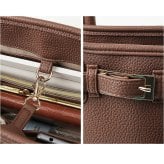 REAIMER バッグ ミニボストンバッグ 通販 ハンドバッグ ショルダーバッグ セレモニーバッグ 2way フェイクレザー 軽量 軽い 小さめボストン 通勤 自立 マチ広 フォーマル オケージョン マイクロバッグ付き MBG26065 高見え レディースバッグ