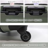 【PROTECA】 01342 ポケットライナー2 スーツケース 62L 日本製 キャスターストッパー付き TSAロック 3～5泊 旅行 出張 ユニセックス プレゼント ガンメタリック