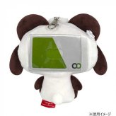 ポチャッコ パスケース リール付き 定期入れ ぬいぐるみ かぶりもの サンリオ SWIMMER コラボ 小銭入れ ポーチ キャラクター グッズ かわいい 通勤 通学 サンリオ正規ライセンス品