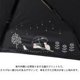 オールウェザー 折りたたみ傘 定形外 送料無料 黒コーティング傘 S35174 日傘 晴雨兼用傘 傘 ねこ 遮光 遮熱 にゃんこ UVカット 紫外線対策 日焼け対策