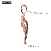 ハワイアンジュエリー シルバー ペンダントトップ ヤシの木 シルバー925 ネックレス チェーン別売 ジルコニア ピンクコーティング aumakua メール便 彼女 妻 女性 レディース 誕生日 プレゼント ハロウィン 【品番：461-11-03】