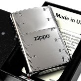 ZIPPO ライター シルバー 定規 アンティークニッケル 古美仕上げ 銀 ジッポ ロゴ おしゃれ かっこいい メンズ ギフト プレゼント