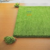 ラグ カーペット マット 玄関 玄関マット おしゃれ 40x60cm シンプルギャッベマット HOT対応 アヤカ 北欧 モダン シンプル デザイン かわいい かっこいい ギャッベ インド製 ホット 床暖 OK 送料無料 手織り 肌触り