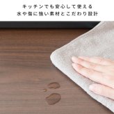 レンジ台 キッチン収納 レンジ下トレー レンジラック 二連トレー スライドテーブル トースター台 炊飯器台 作業スペース アベニール 収納家具 引き出し オーブントースター台 ブラウン 木目調 シック 便利な台 家具 ：