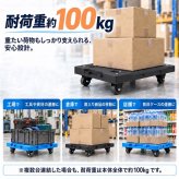 連結できる 平台車 耐荷重 100kg 台車 連結可能 折りたたみ 荷物台車 手引きキャリーカート 重量物 リフト パレット 移動 ラクラク 倉庫 物置 工場 在庫 移動 手動 搬送 搬入 重量屋 重量物運搬 機械 据え付け 送料無料 新発売 新製品