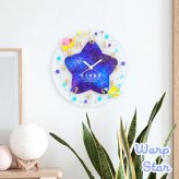 星のカービィ 時計 壁掛け 掛け時計 かわいい キャラクター 壁掛け時計 アクリル ウォールクロック クリア 透明 女子 男子 子供部屋 寝室 リビング 女の子 男の子 子供 キッズ 大人 インテリア カービィ グッズ 雑貨 引っ越し祝い 新生活 お祝い 誕生日 プレゼント ギフト
