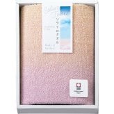 ソライロタオル フェイスタオル ピンク [26-7545-011] SO1261PI ｜ さわやかなカラーの日常使いしやすいタオル 綿100％ ｜ 内祝い お返し 御礼 お祝い 贈答品 ｜ タオルギフト ピンク 32×75cm ｜ 化粧箱入り