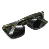 バーバリー BURBERRY サングラス アジアンフィット UVカット アイウェア スクエア 0BE4434F 412587 57 メンズ レディース ユニセックス チェックグリーン+ダークグレー 海外正規品