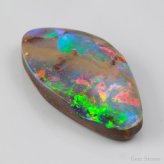  ボルダーオパール  超希少 11ct ルース 裸石 宝石 イエロー グリーン レッド オレンジ  高品質 オーストラリア産  プレゼント 誕生石 10月 オパール オリジナル ジュエリー コレクション