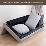 ２人掛けソファ　コンパクト　ソファ　２Ｐソファ　アームレスソファ　ローソファ　フロアソファ　スリム　クッション　あぐら　ごろ寝